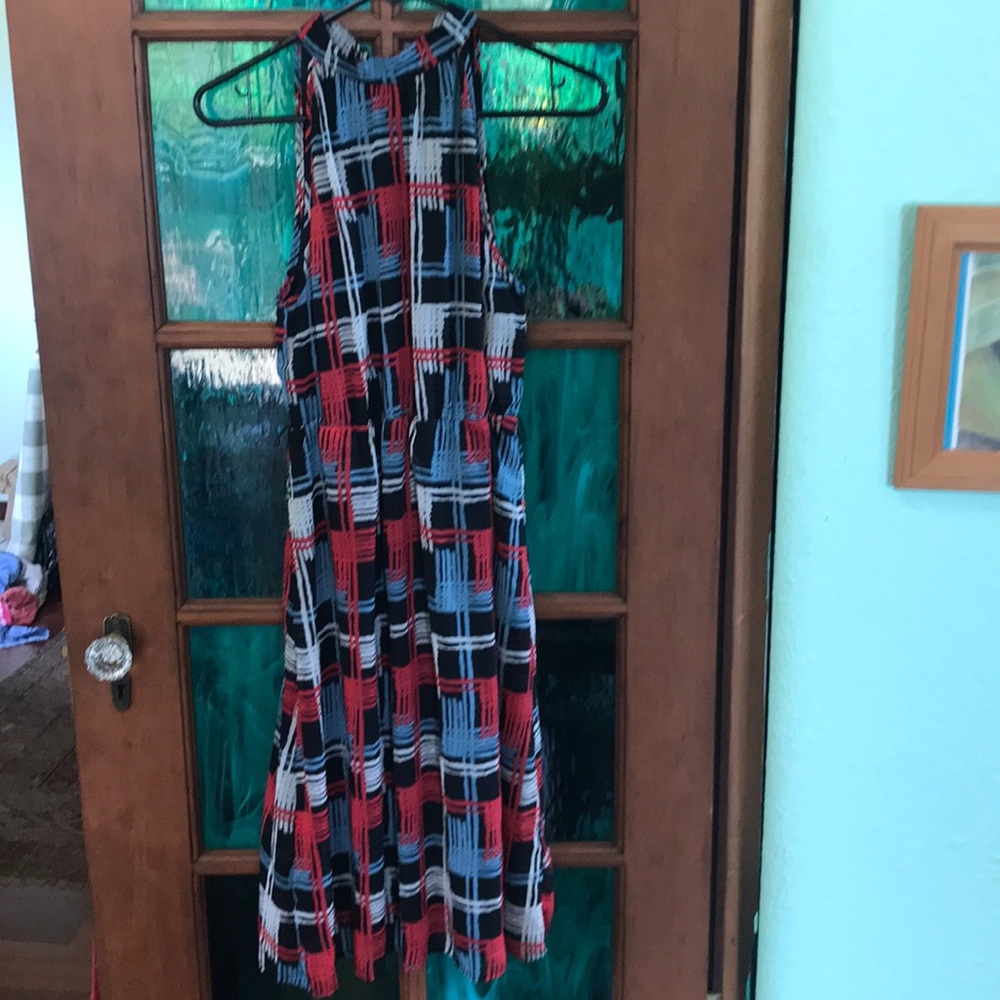 Tulle midi dress